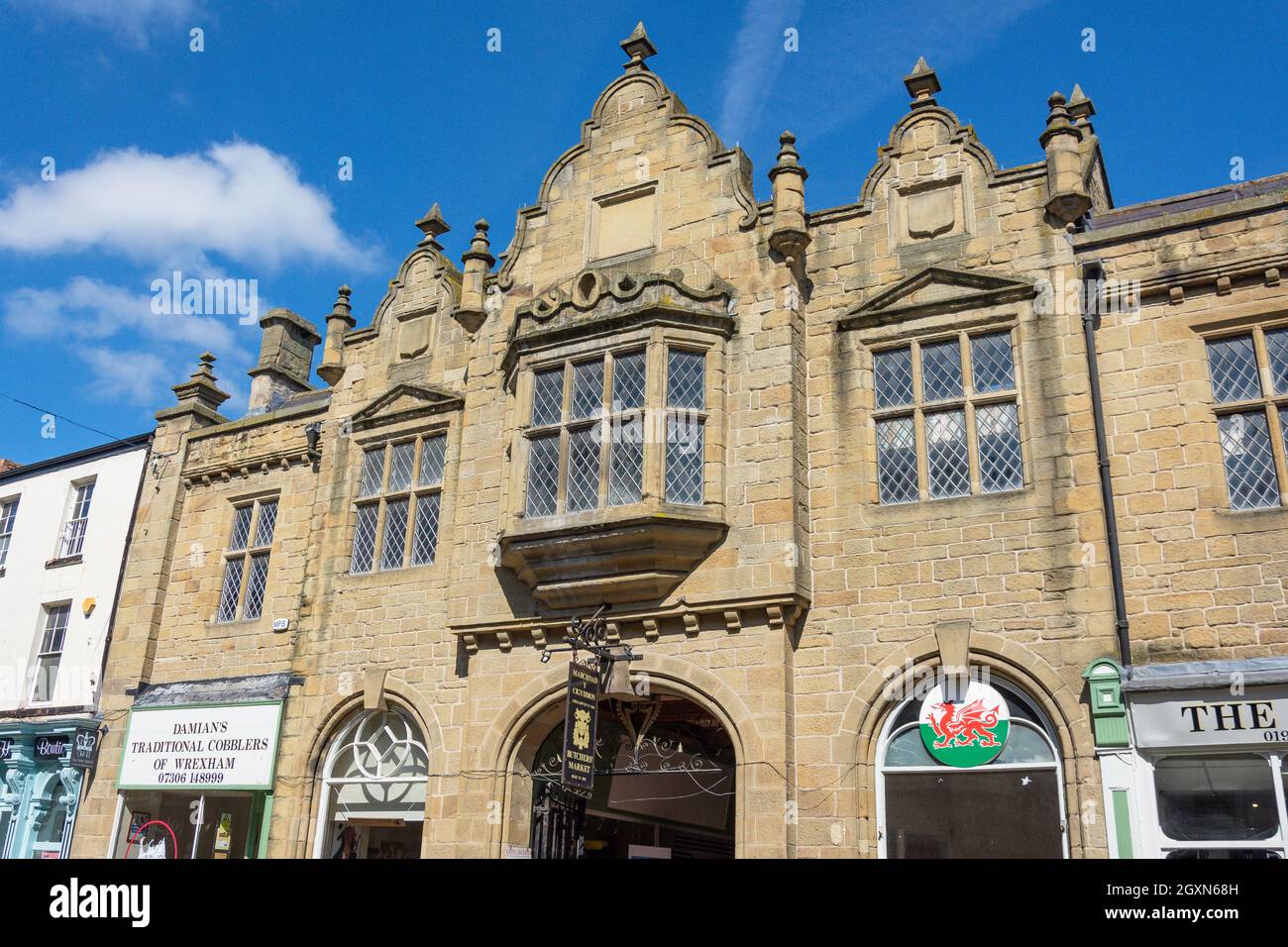 Wrexham butchers market hires stock photography and images Alamy
