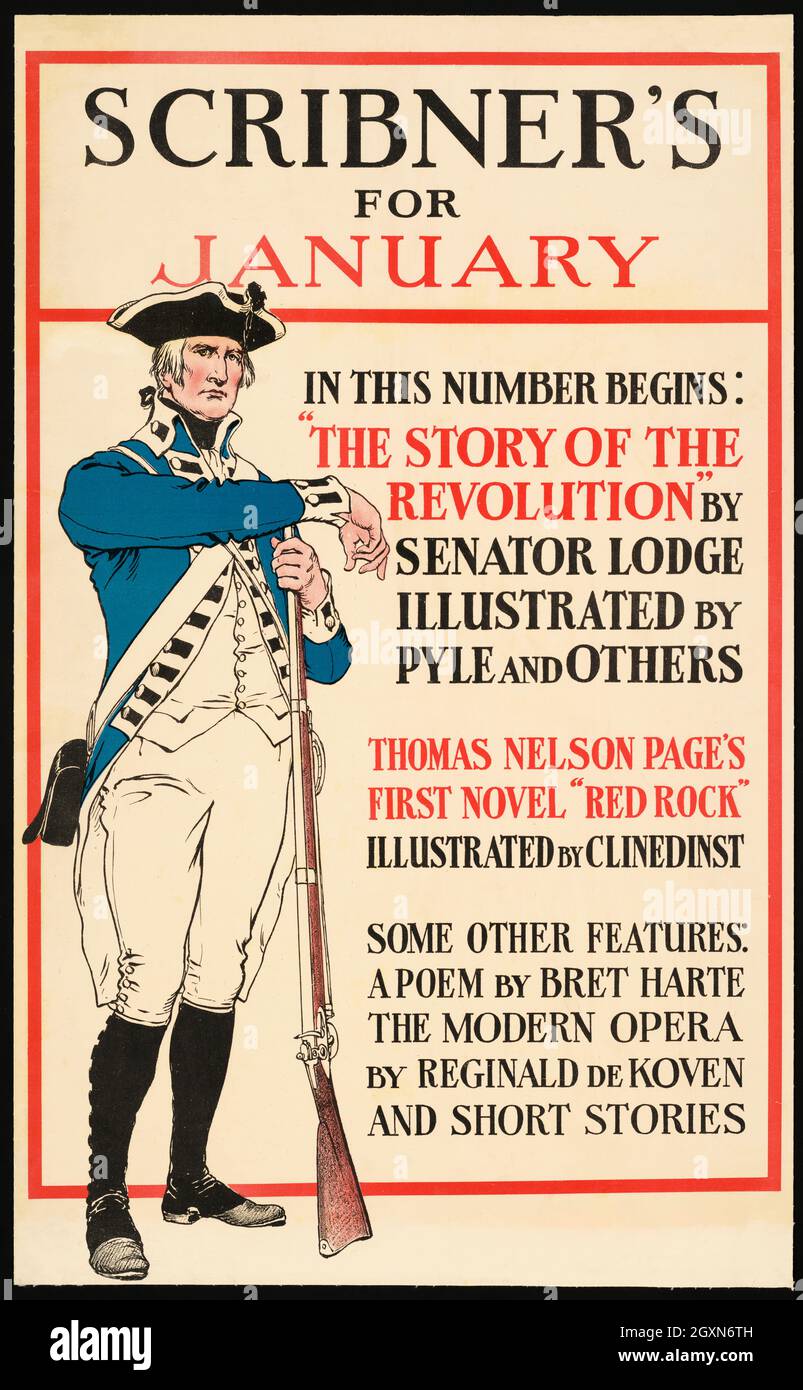 Scribner's for January Stock Photo Alamy