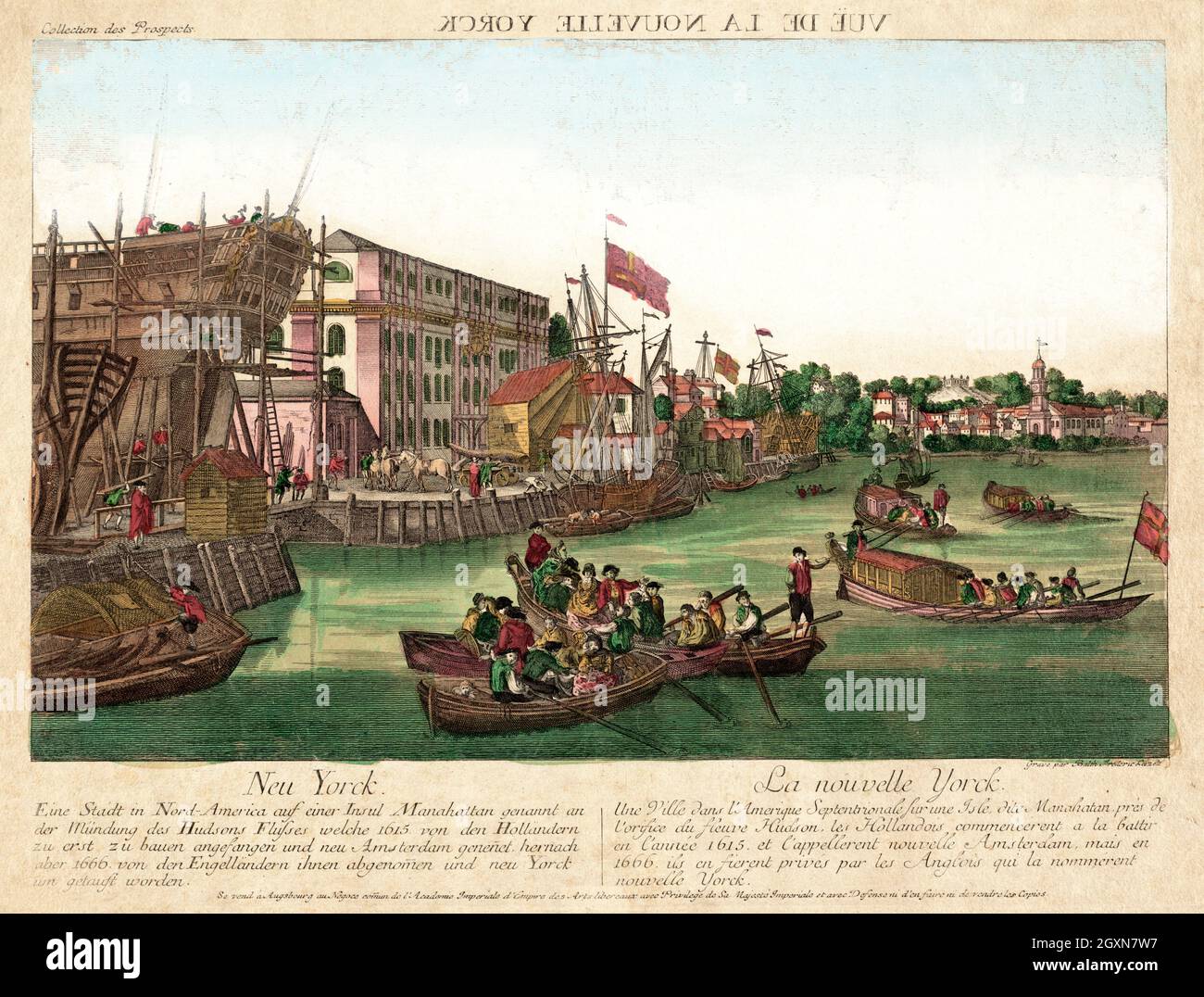 The New York (Port Stock Photo Alamy