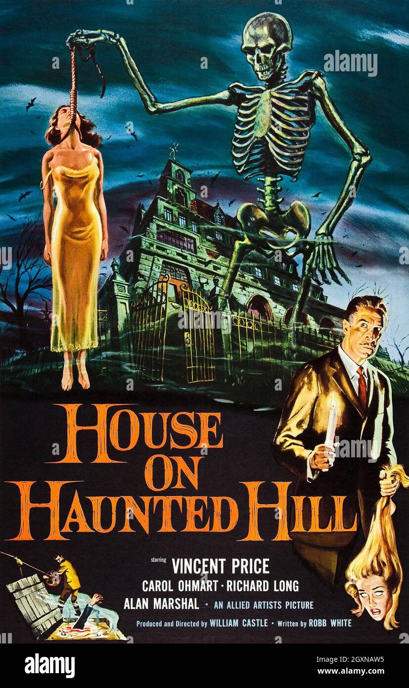 House on Haunted Hill Stock Photo