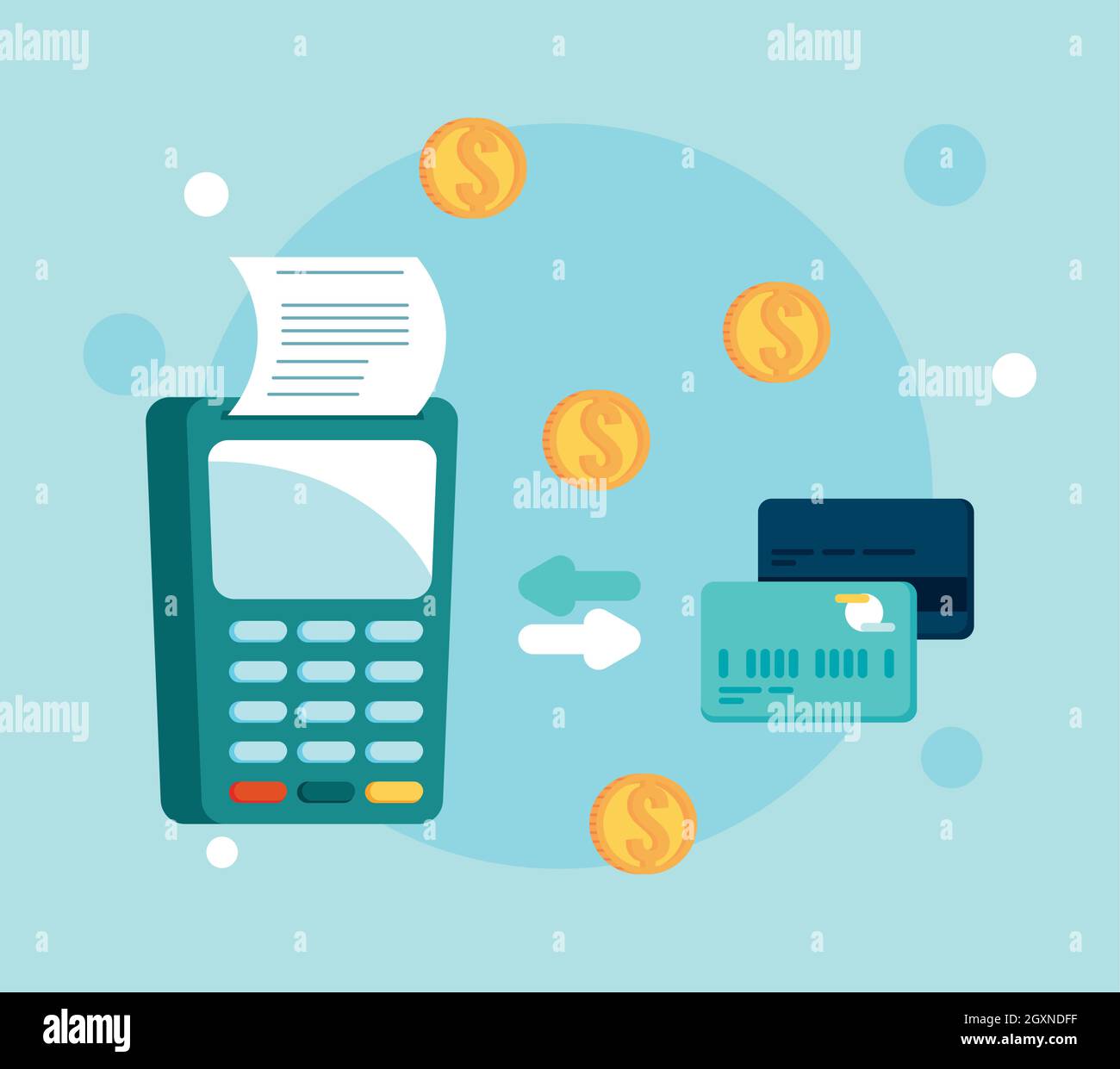 voucher with mobile transaction Stock Vector Image & Art Alamy