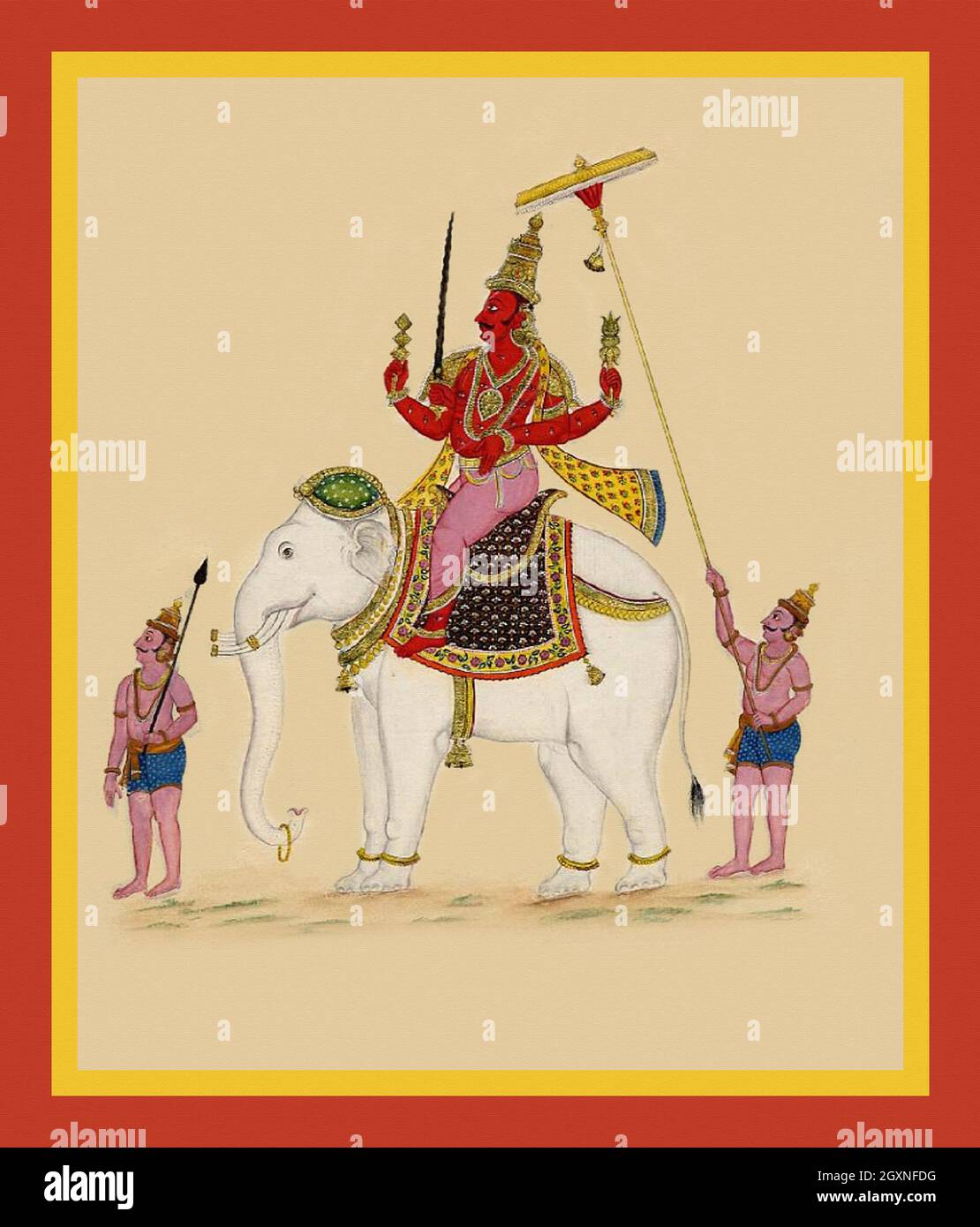 Indra elephant hi-res stock photography and images - Alamy