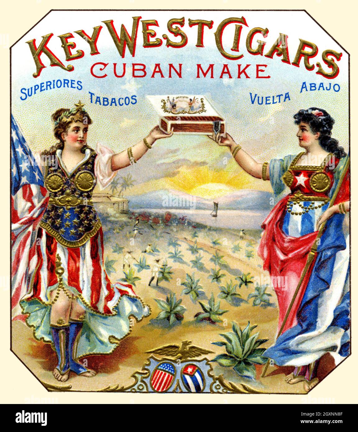 Key West Cigars Stock Photo