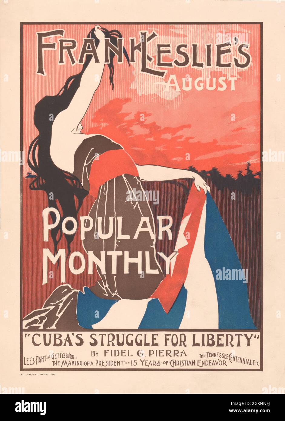 Cuba's struggle for liberty Stock Photo