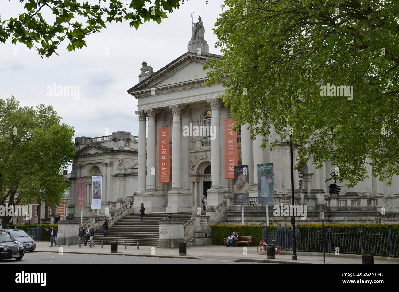 Tate Britain, Millbank, Westminster, London, England, United Kingdom Stock Photo