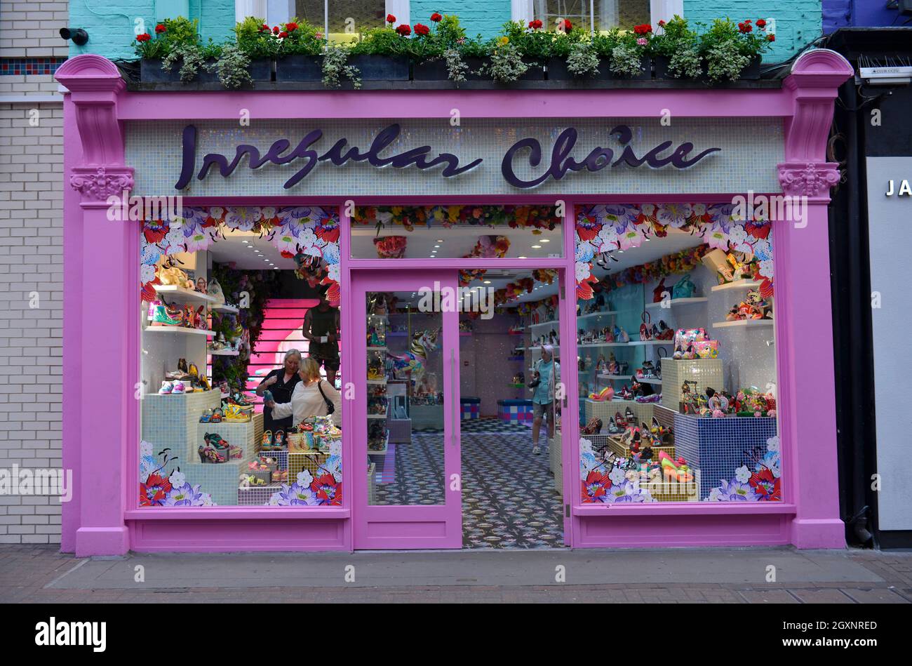 Irregular Choice Carnaby Street London England United Kingdom