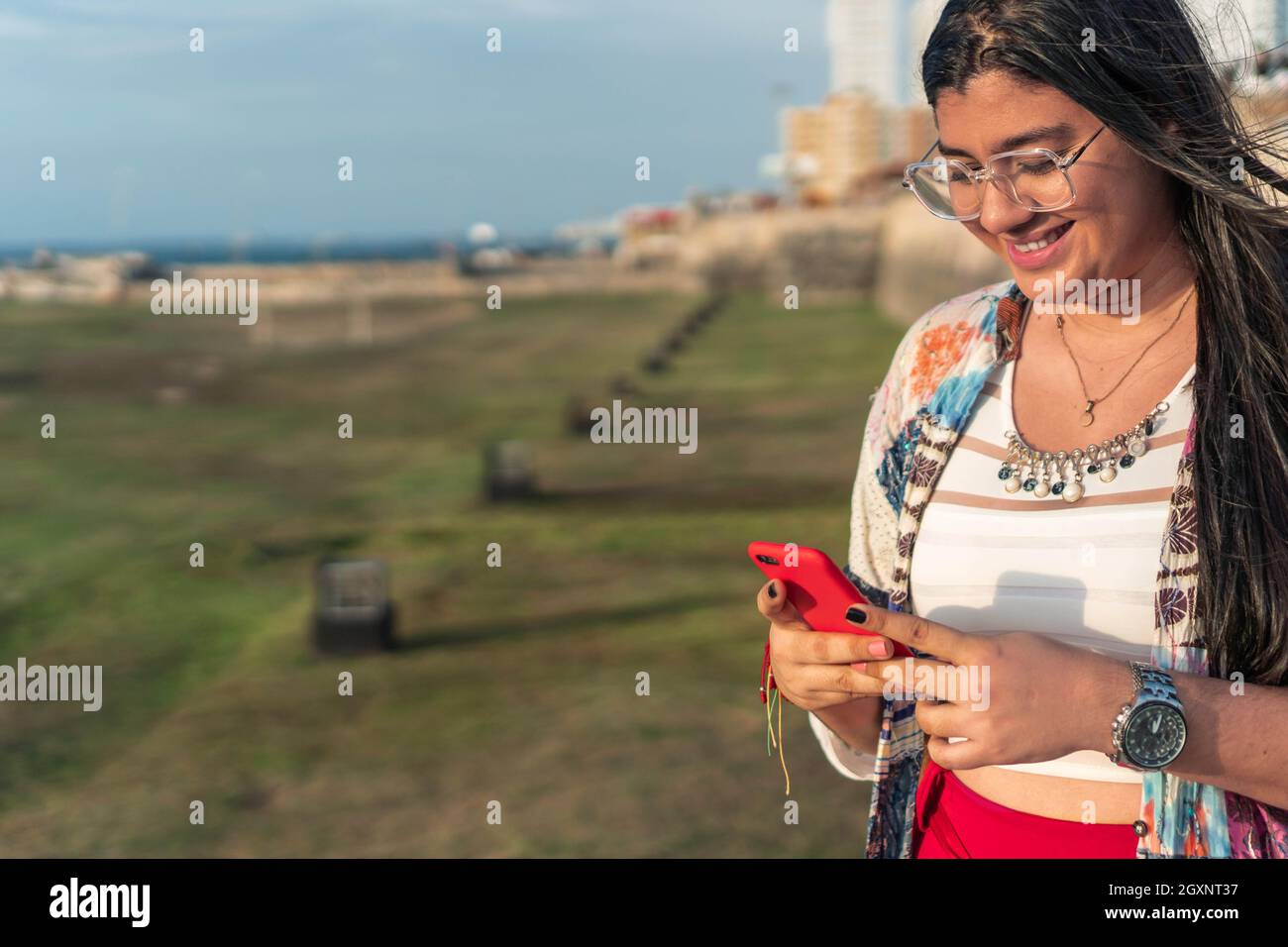 Portrait smart latin female hi-res stock photography and images - Alamy