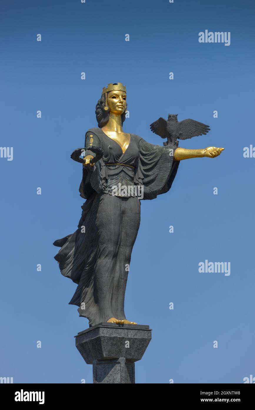 Statue of Saint Sofia, Sofia, Saint Sofia, Bulgaria Stock Photo