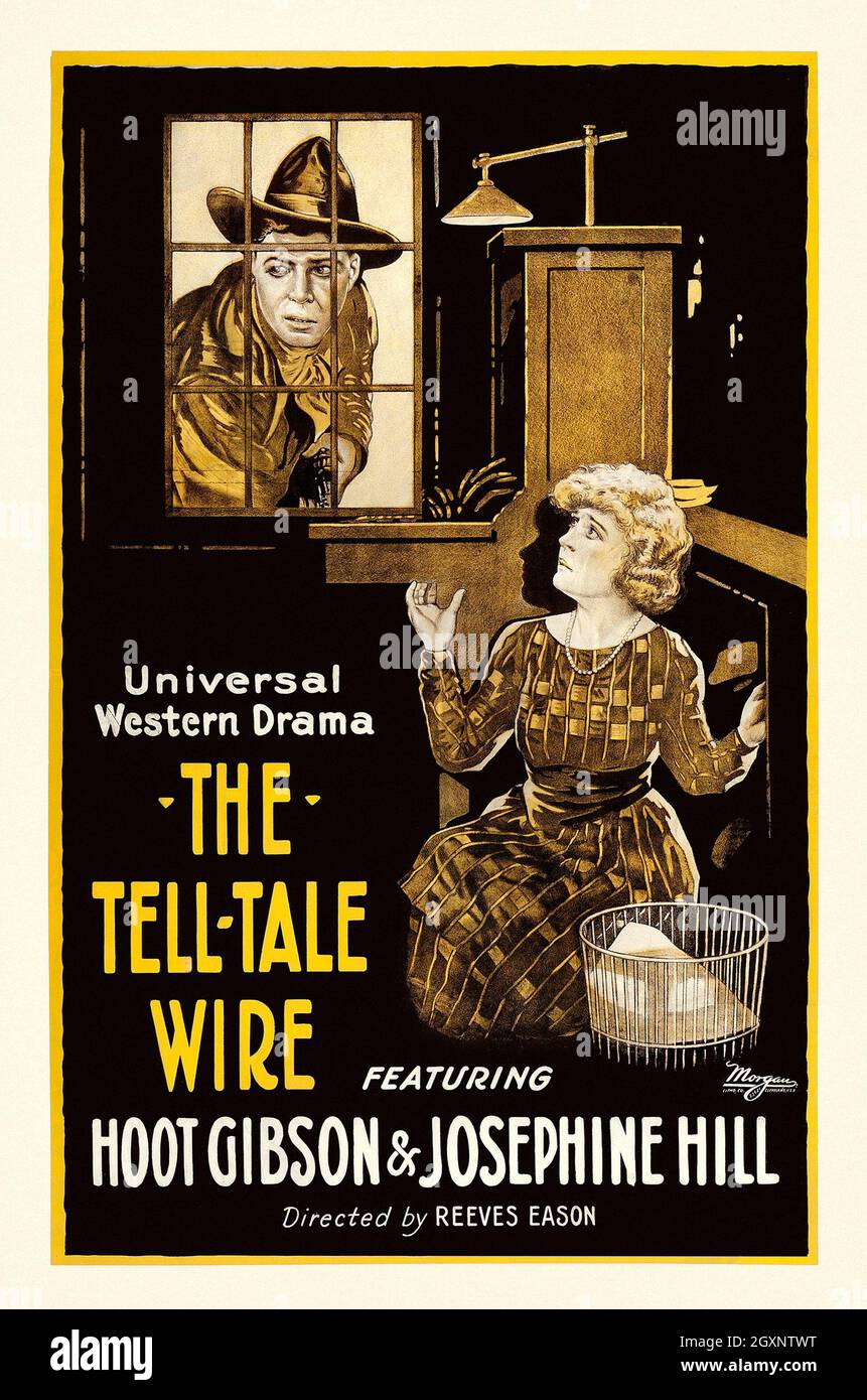 The Tell-Tale Wire Stock Photo