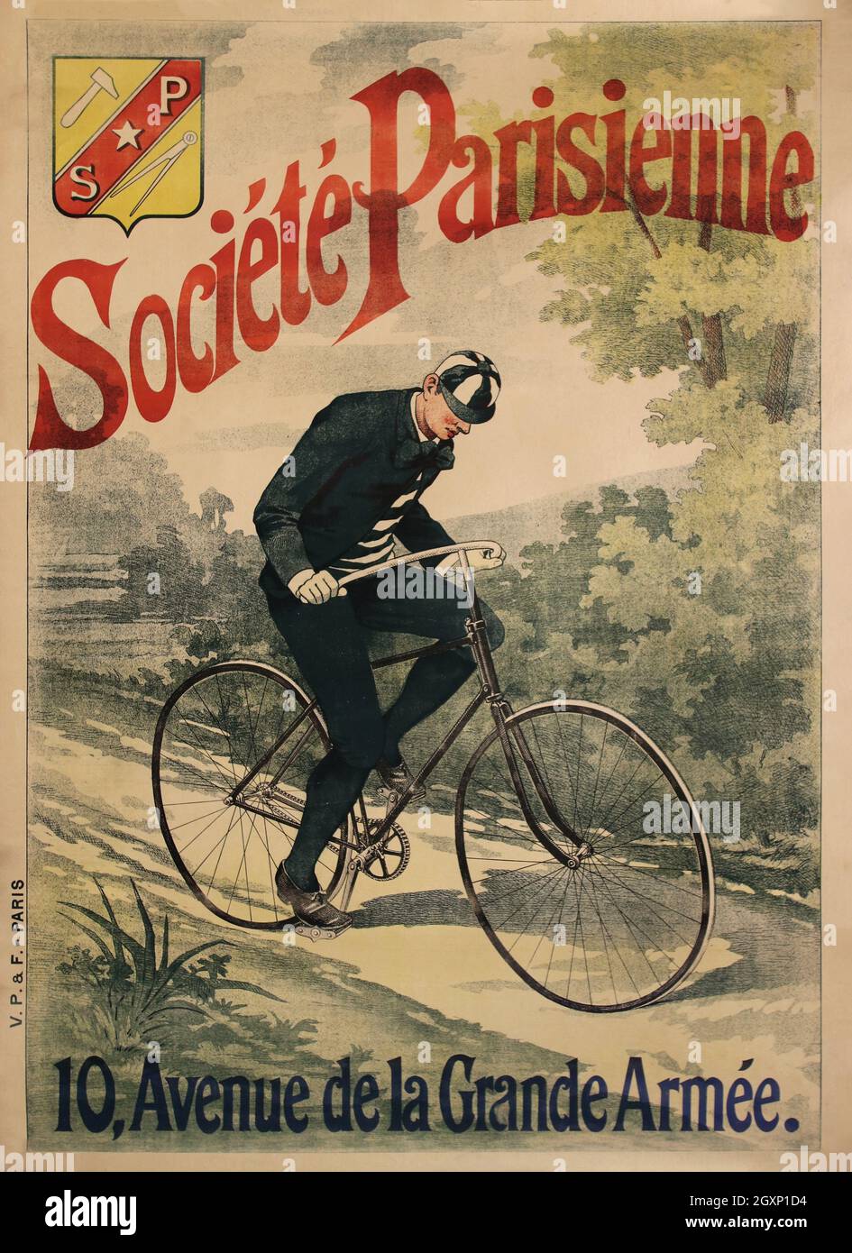 Société Parisienne Stock Photo