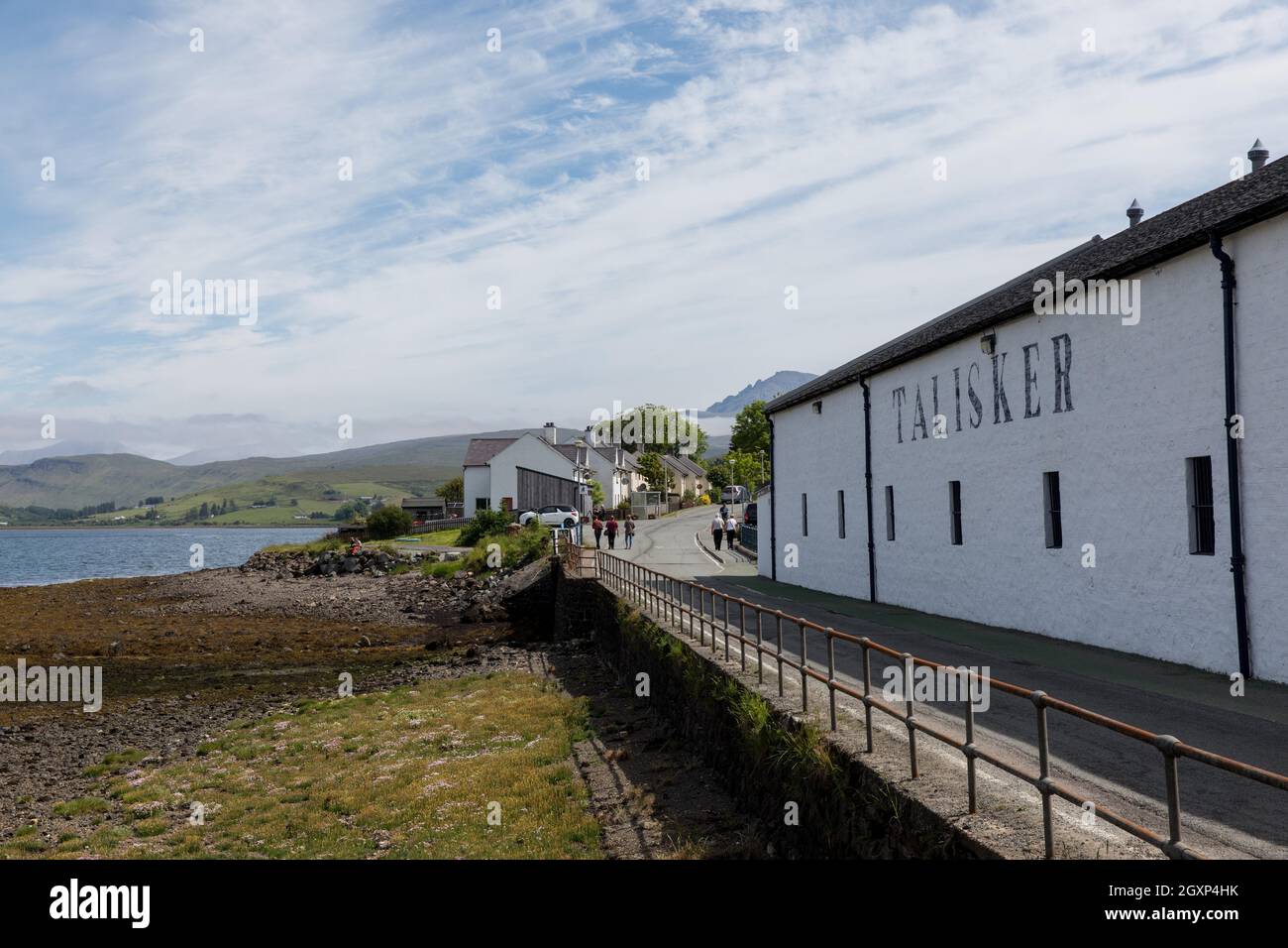 Talisker Distillery, Isle of Skye, Scotland,