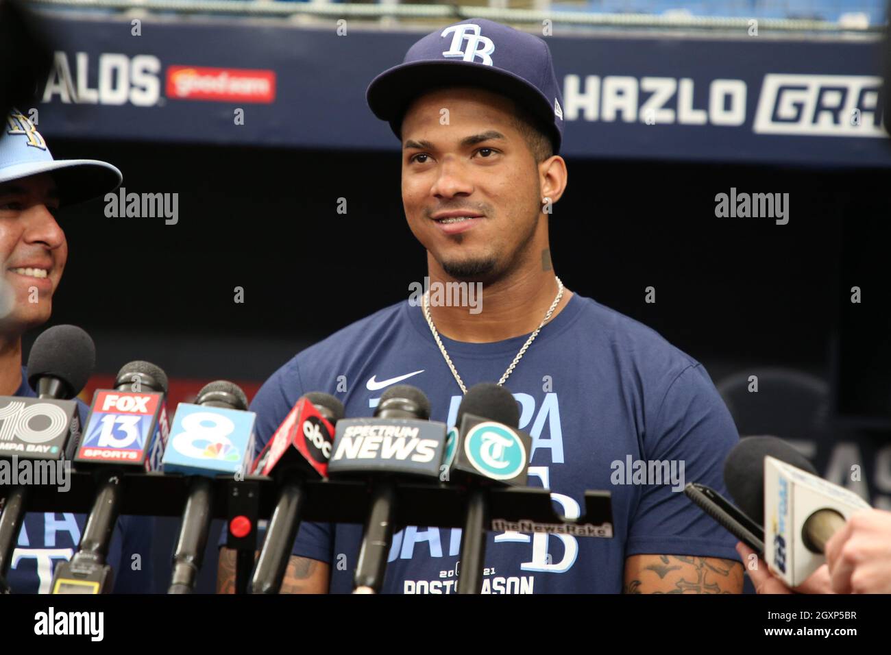 St. Petersburg, FL. USA; Tampa Bay Rays shortstop Wander Franco (5