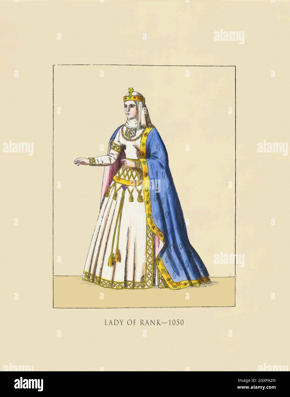 Lady of Rank 1050 Stock Photo - Alamy