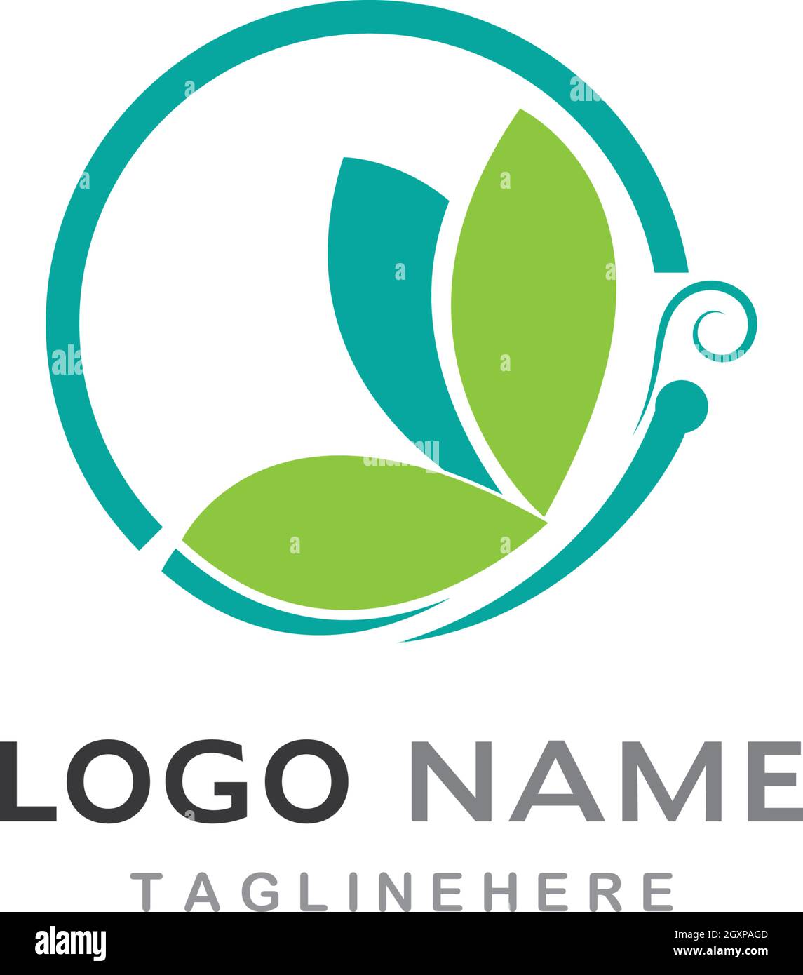 Beauty Butterfly Logo Template Vector icon design Stock Vector Image ...
