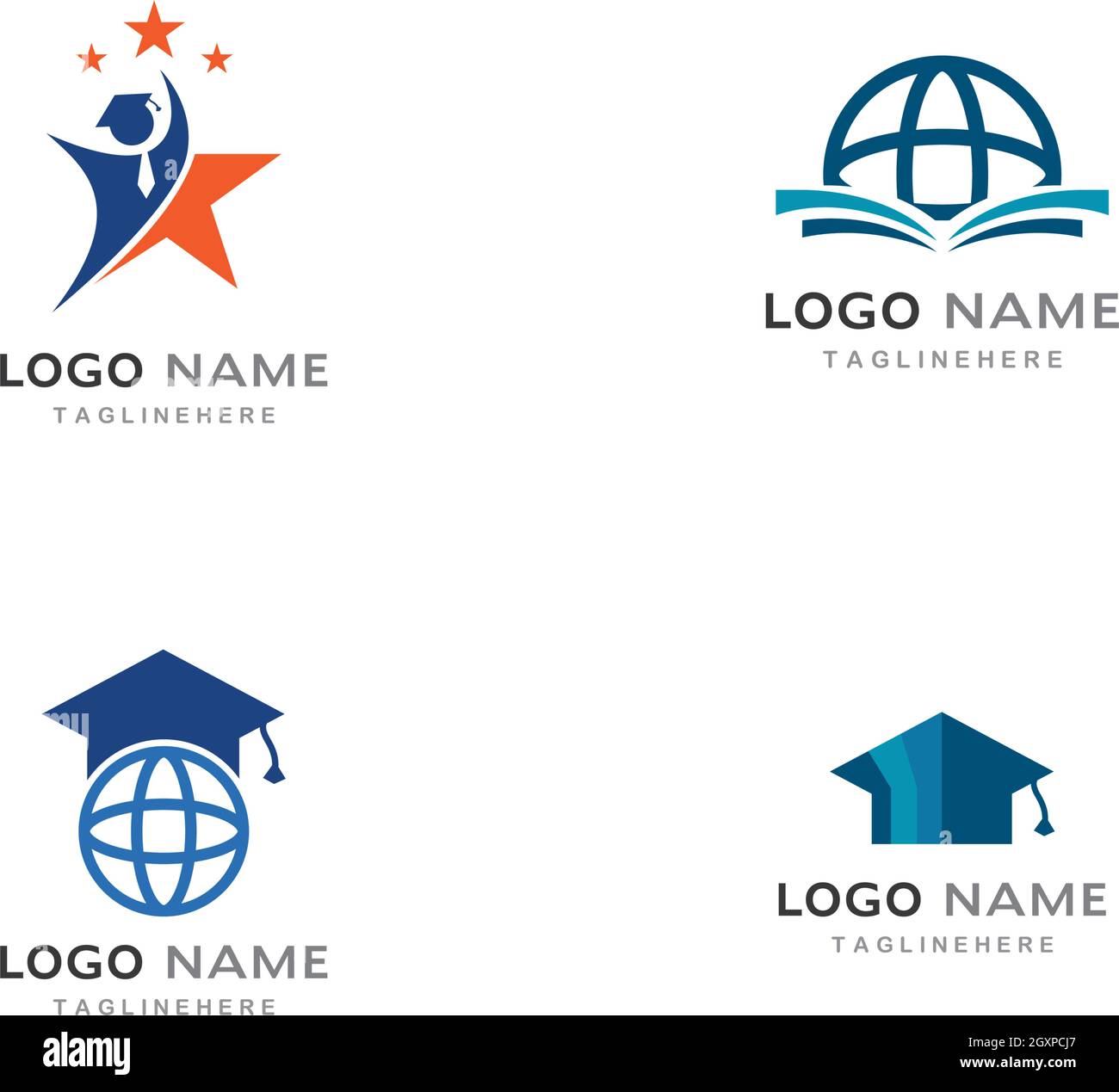 Education Logo Template vector illustration design Stock Vector Image ...