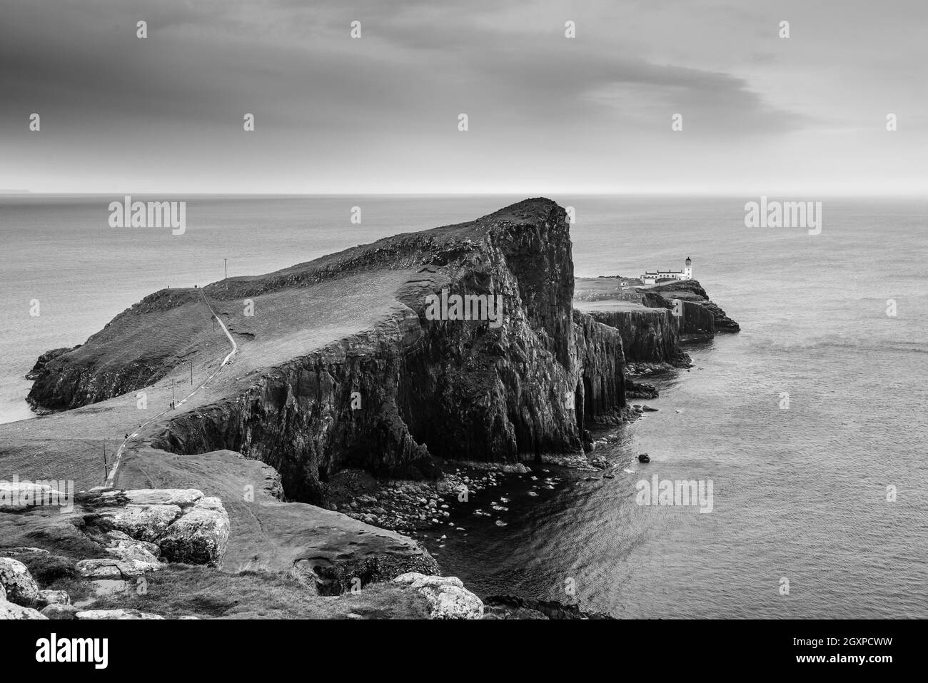 Neist point winter hi-res stock photography and images - Alamy