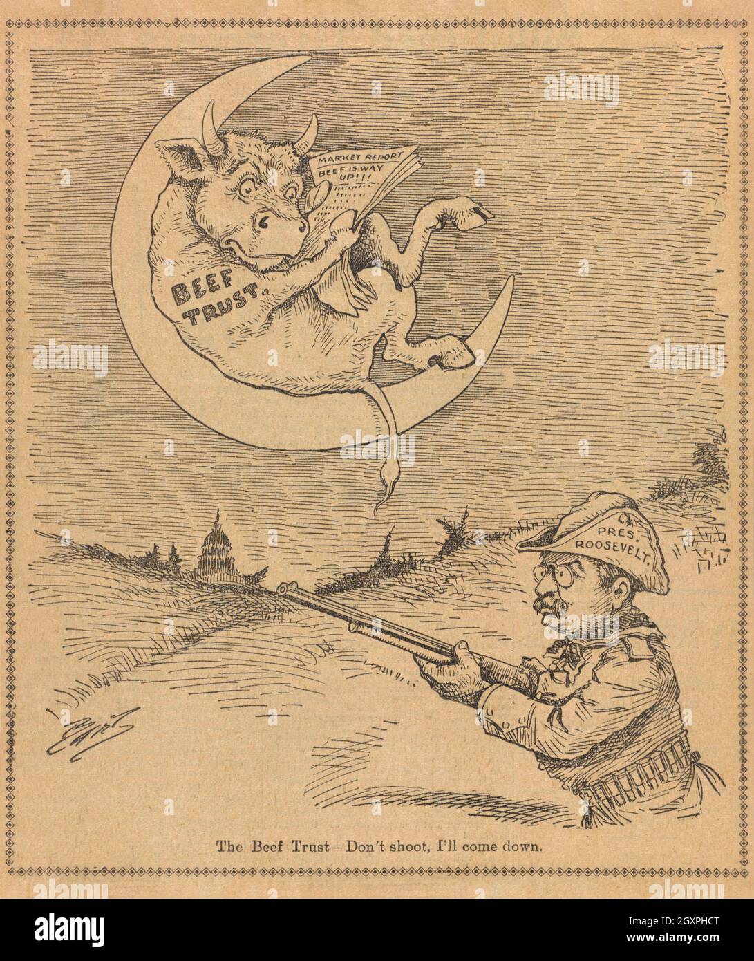 The Beef Trust Stock Photo Alamy