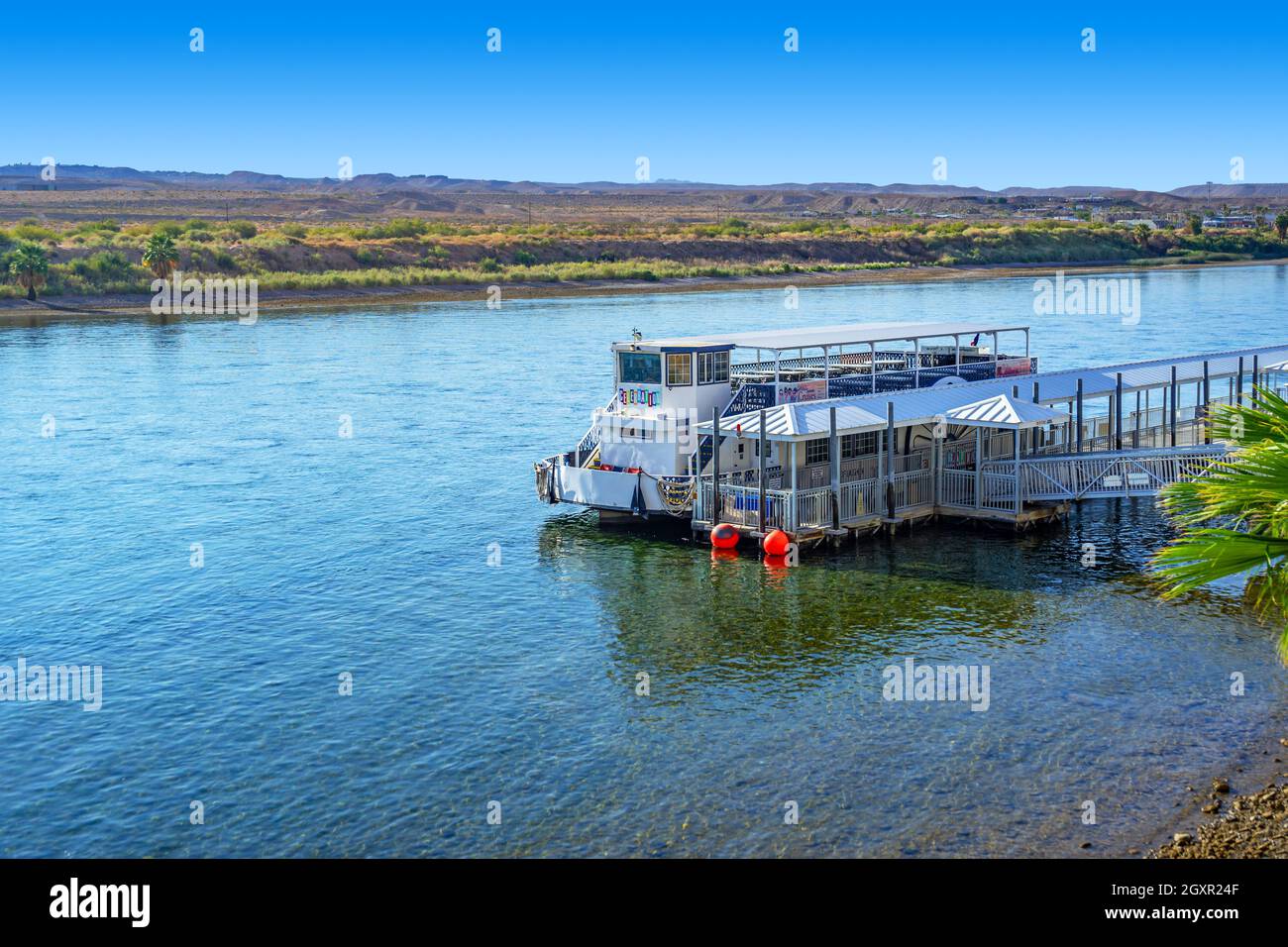 Laughlin, NV, USA August 27, 2021 The Celebration River Cruise boat