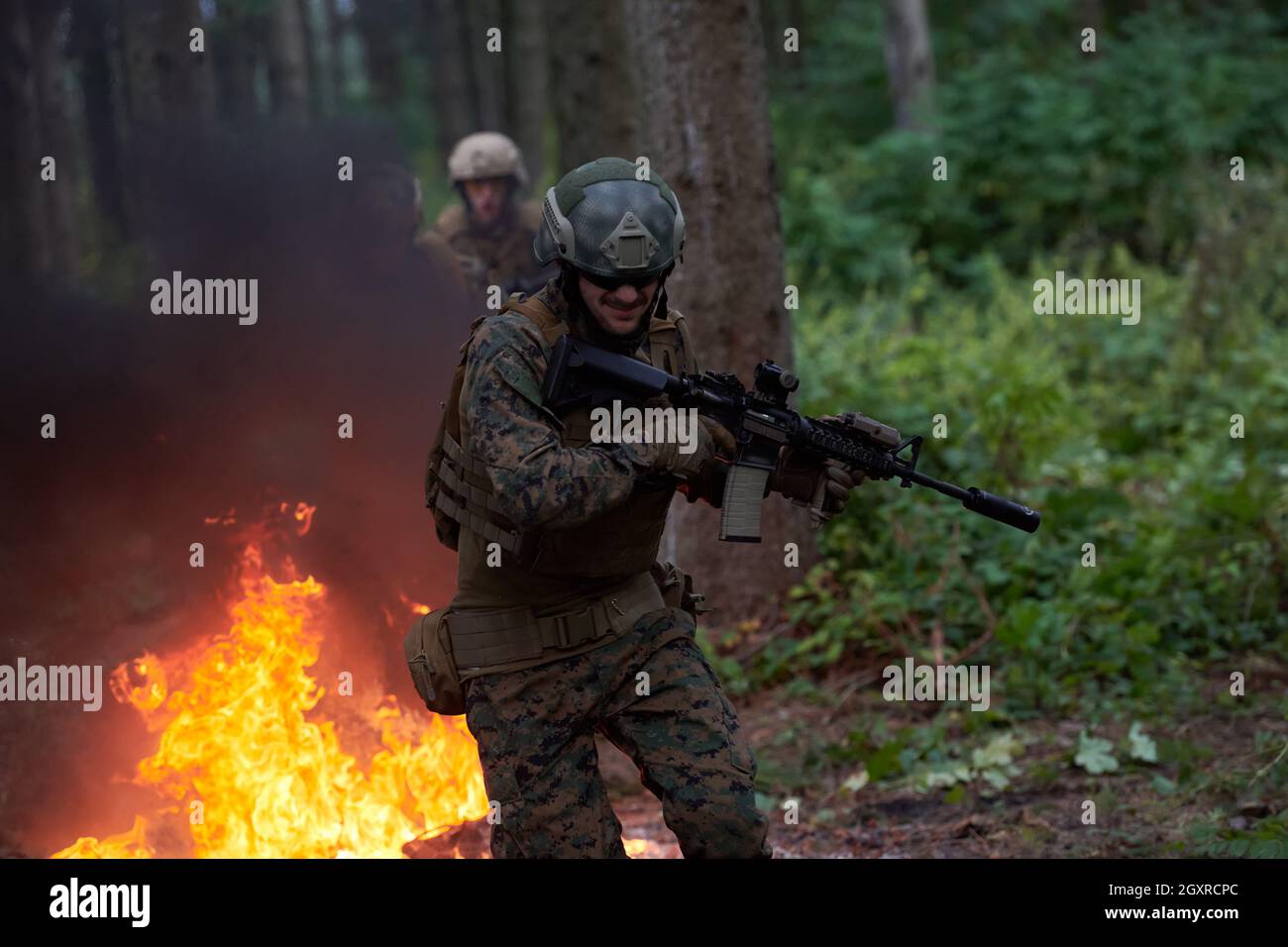 Ranger jumping hi-res stock photography and images - Alamy
