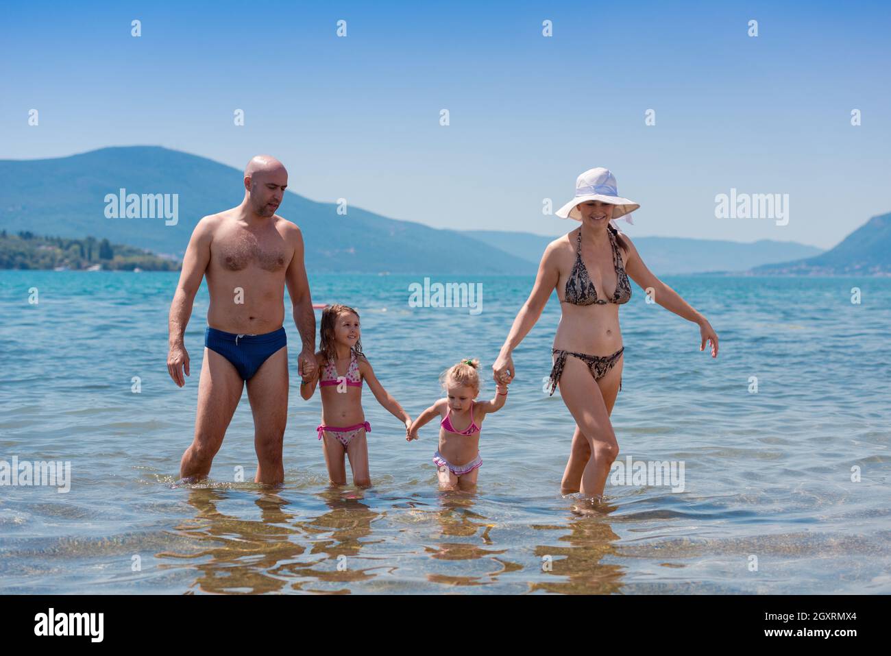 Naturist russian family