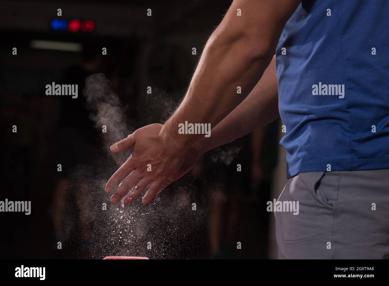 Portrait man clapping hands on hi-res stock photography and images - Alamy