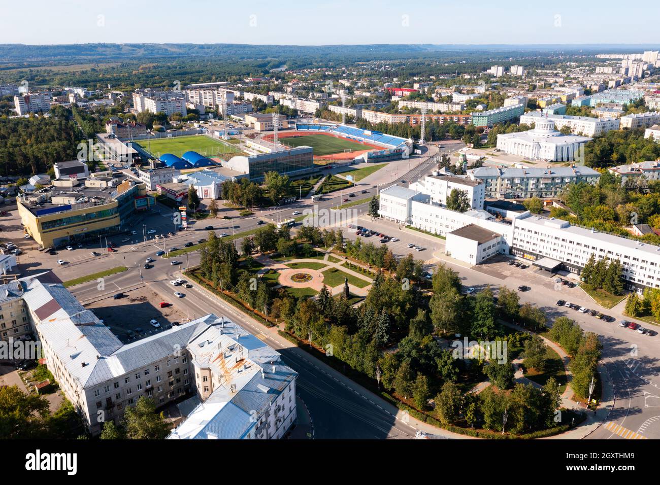 Cityscape of Dzerzhinsk, Russia Stock Photo Alamy