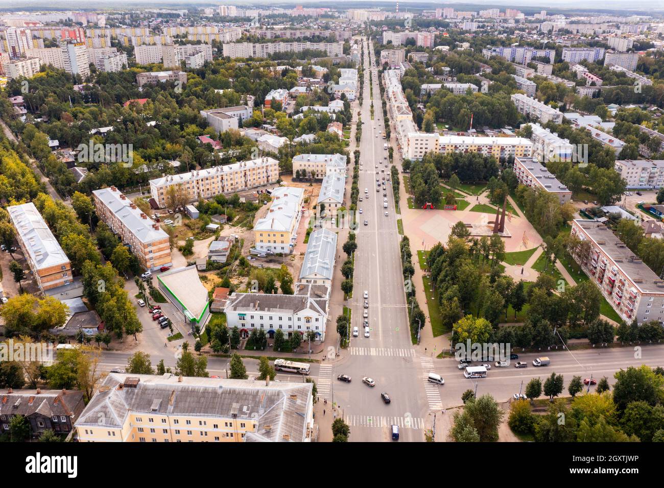 Cityscape of Kovrov, Russia Stock Photo - Alamy