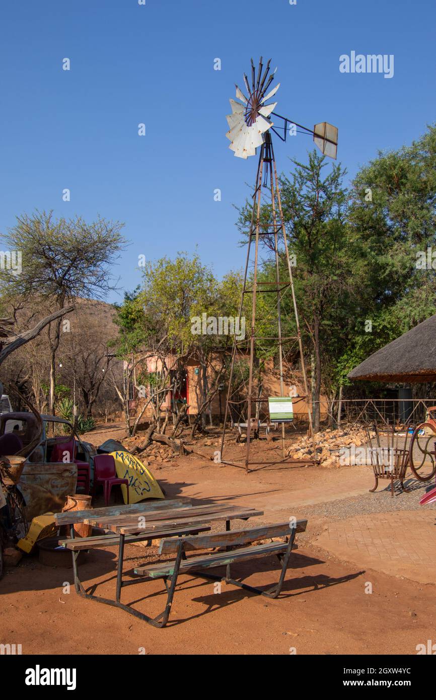 Bela Bela, South Africa the historic Kalahari Oasis pub at Mabalingwe