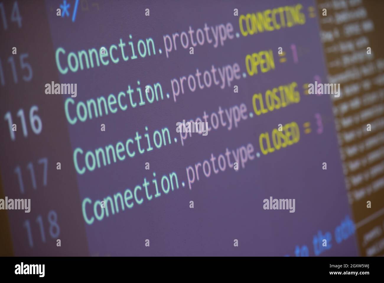 java program code on laptop screen Stock Photo - Alamy