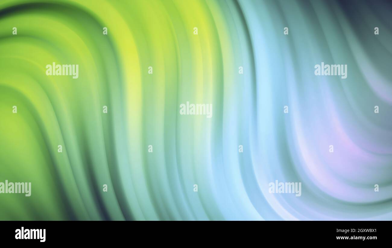 Blurry soft green gradient abstract background Stock Photo