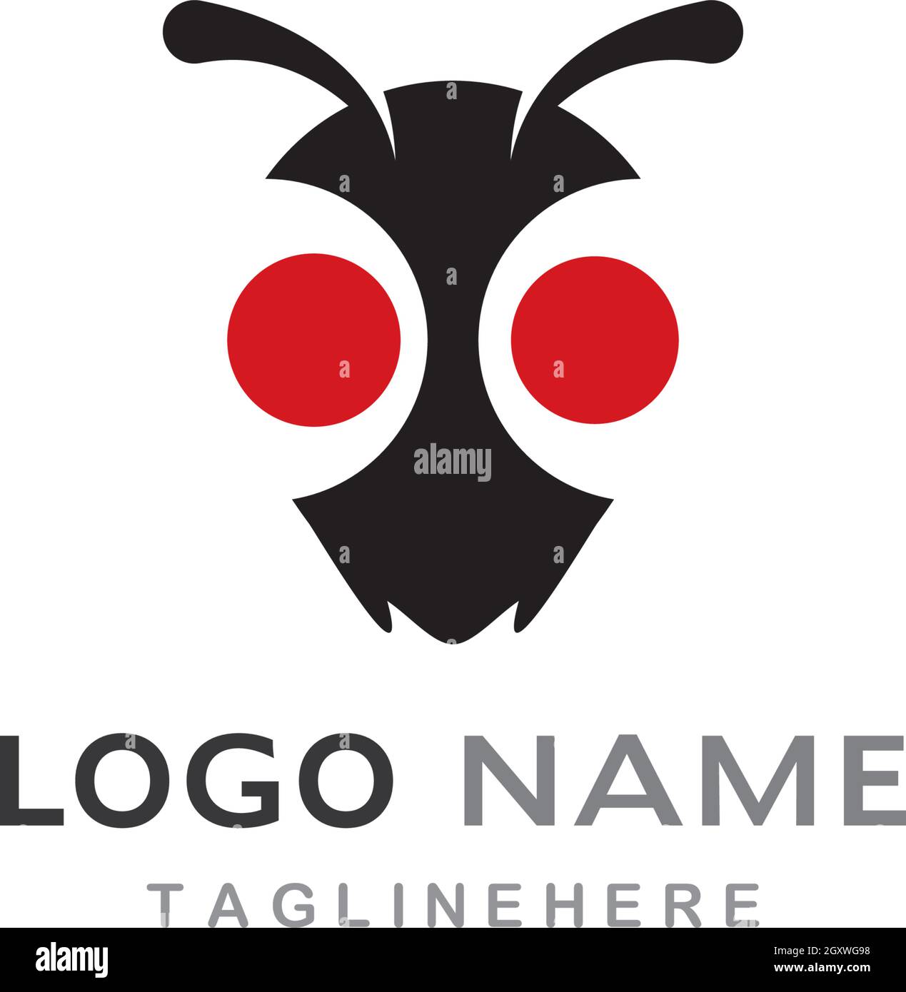 Ant Logo template vector illustration design Stock Vector Image & Art ...