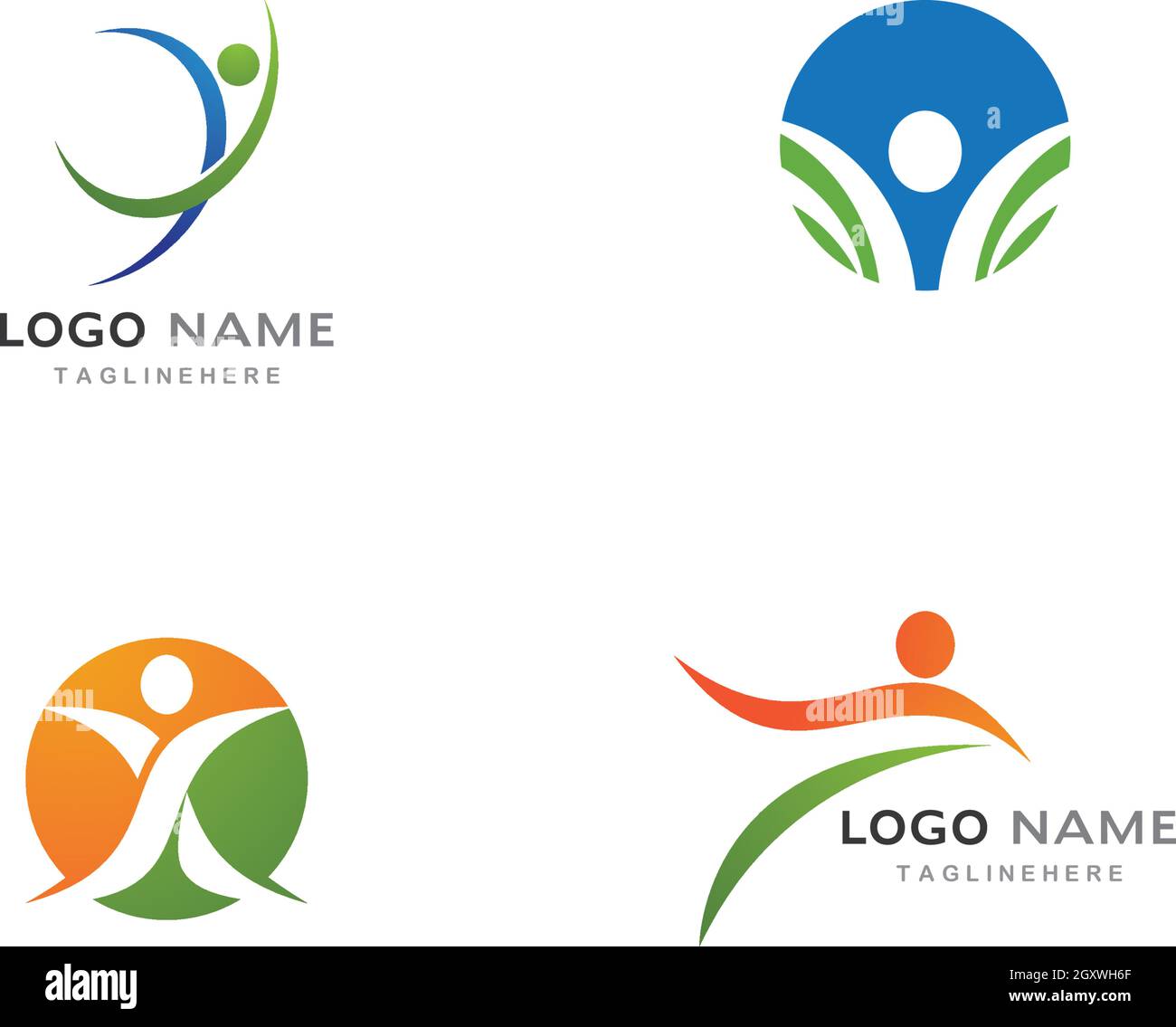 Healthy Life Logo template vector icon Stock Vector Image & Art - Alamy