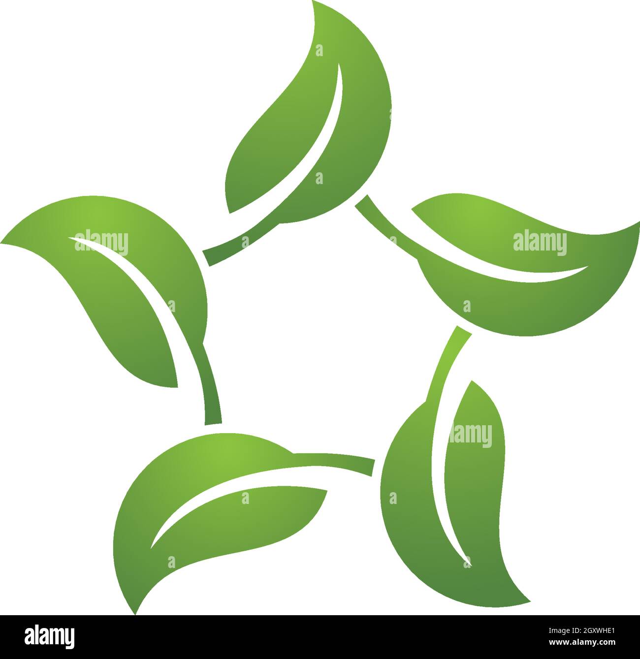 Logos of green leaf ecology nature element vector icon Stock Vector ...