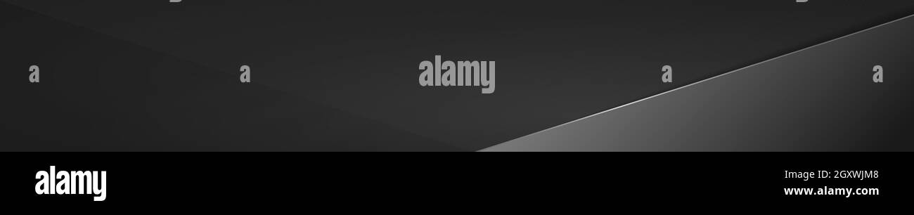 Abstract web template black background with shadow - Vector ...