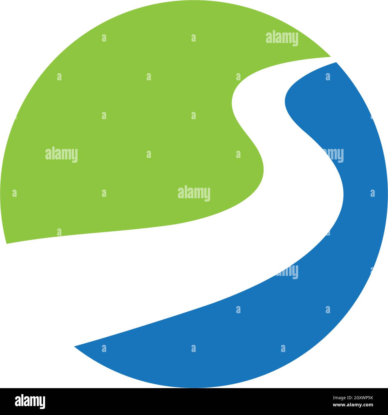 River Logo Template Stock Vector Image & Art Alamy