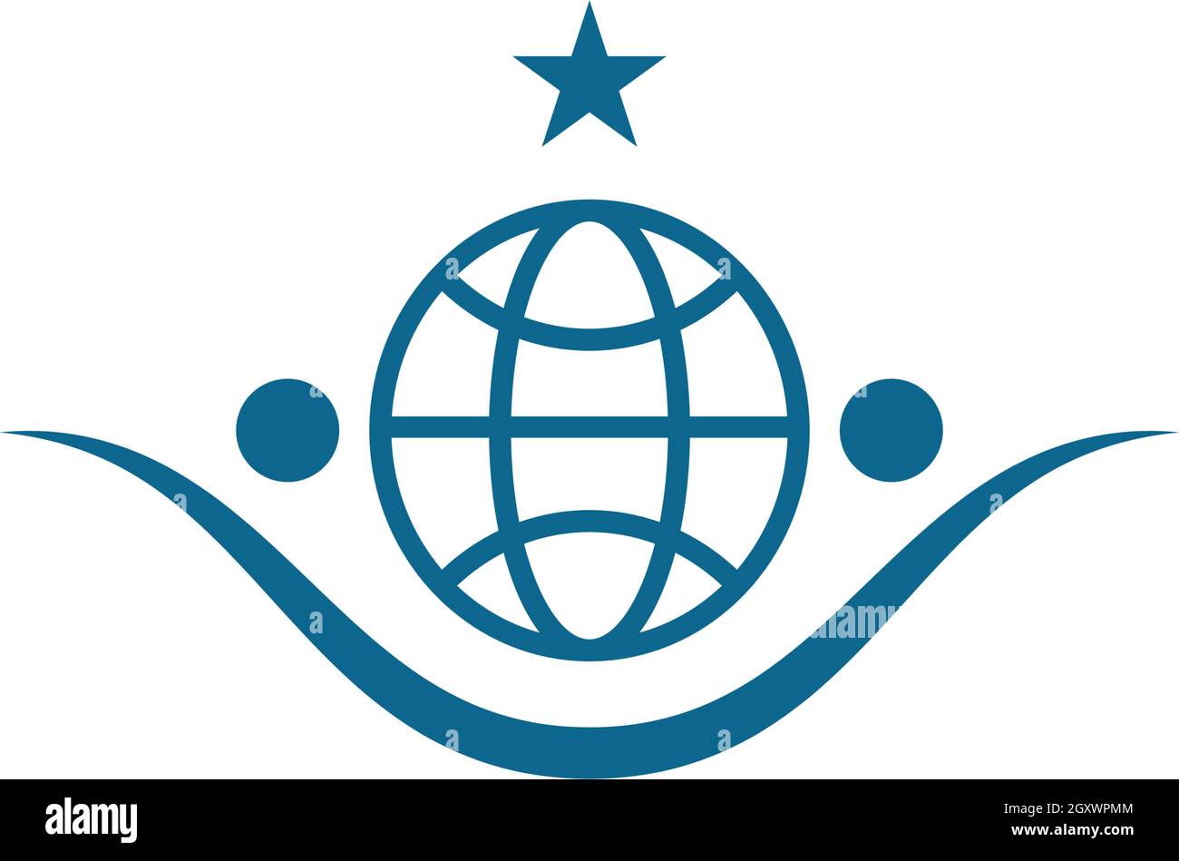 globe ilustration logo vector template Stock Vector Image & Art - Alamy