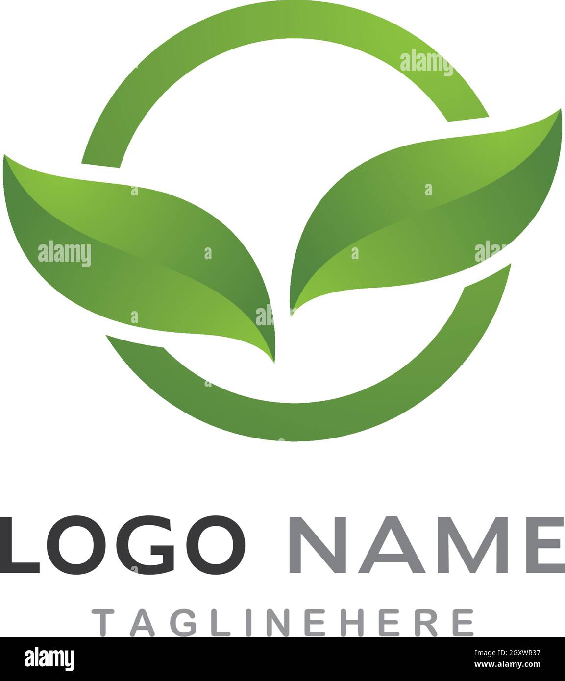 Logos of green leaf ecology nature element vector icon Stock Vector ...