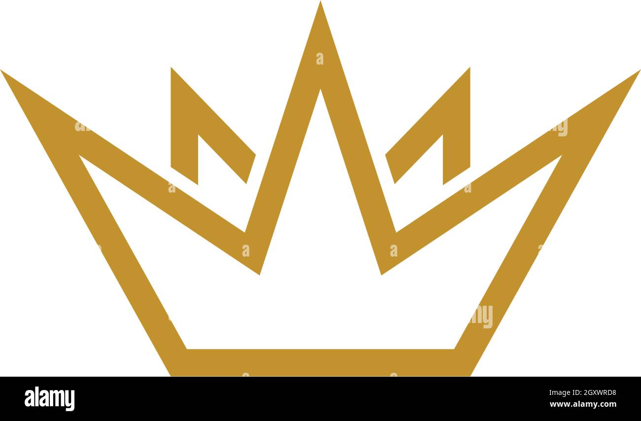 Crown Logo Template vector illustration Stock Vector Image & Art - Alamy