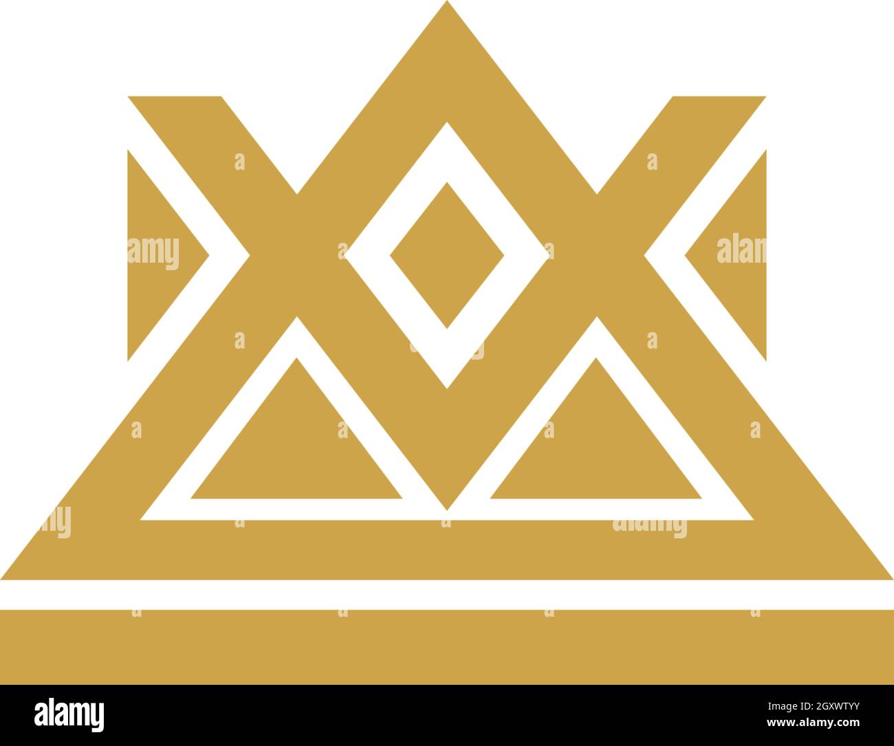 Crown Logo Template vector illustration Stock Vector Image & Art - Alamy