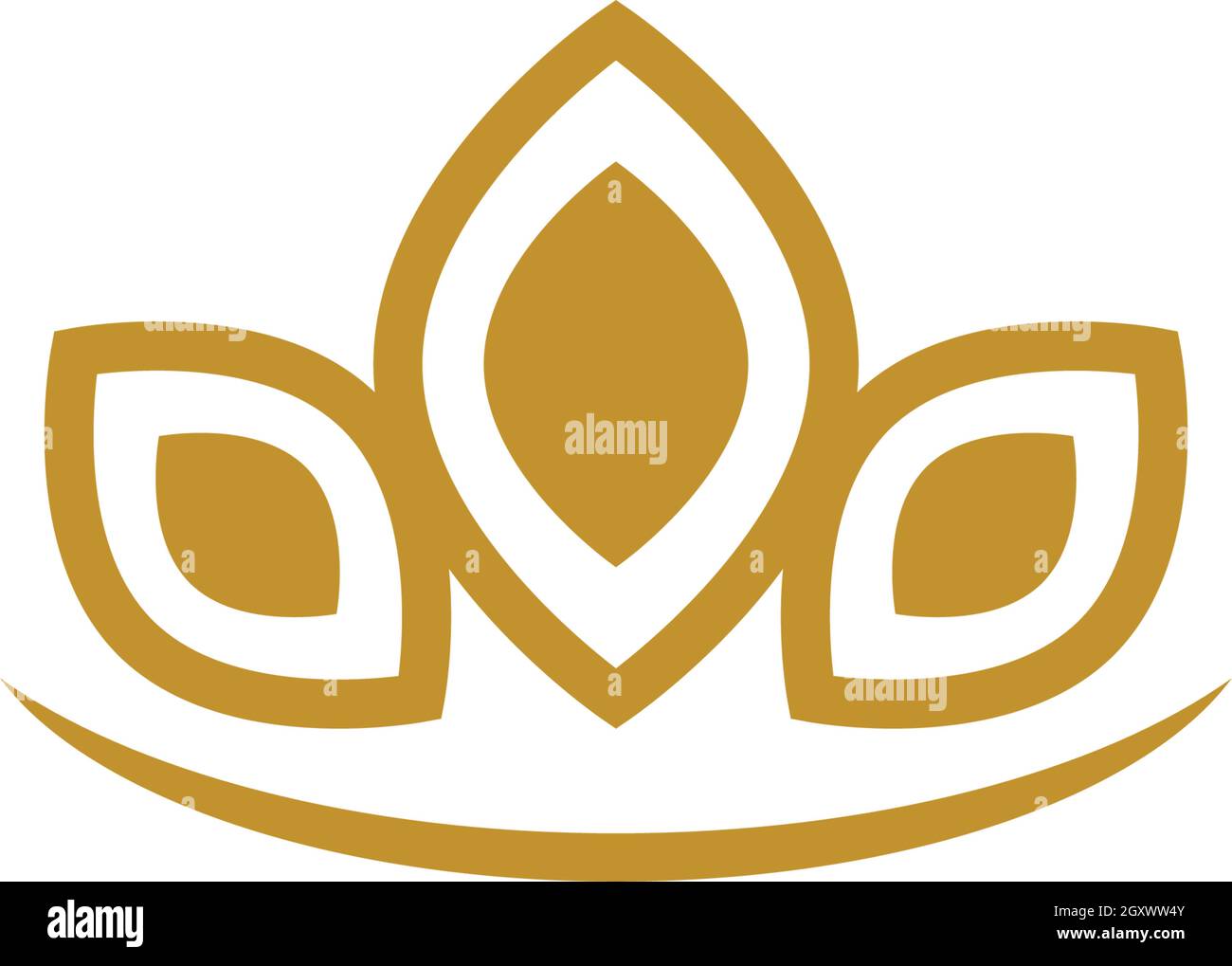 Crown Logo Template vector illustration Stock Vector Image & Art - Alamy