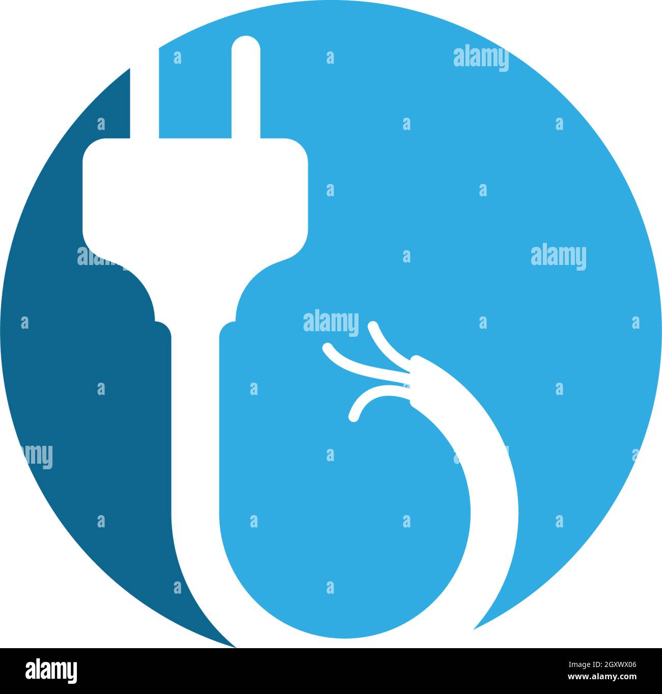 electric Plug logo vector template Stock Vector Image & Art Alamy