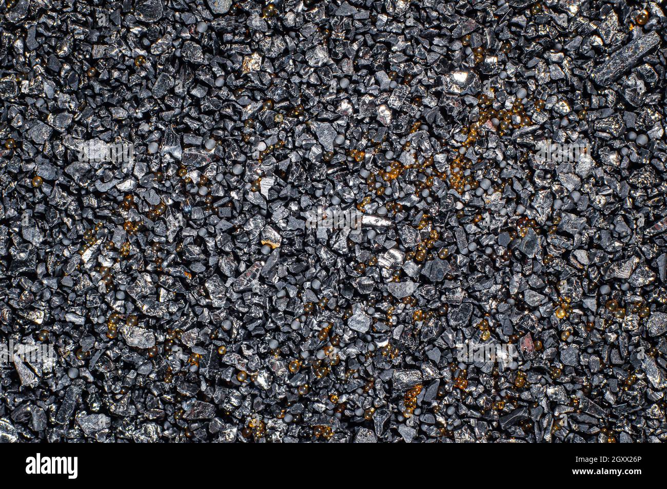 Loading a water treatment filter with granular carbon and ion exchange