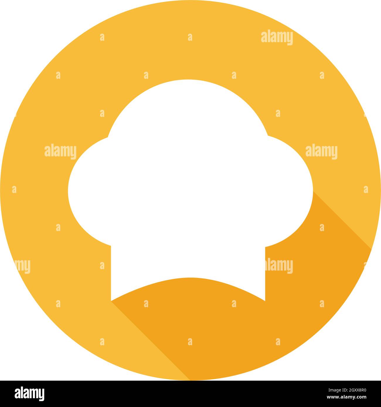 hat chef logo template vector illustration Stock Vector