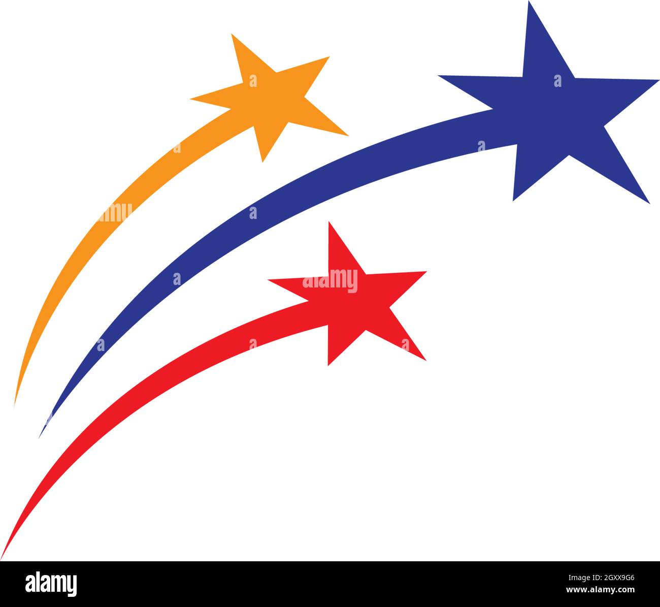 Star Logo Template vector icon illustration design Stock Vector