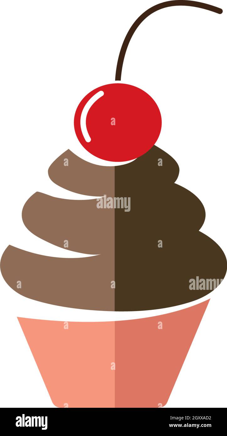 Cake logo vector ilustration template Stock Vector
