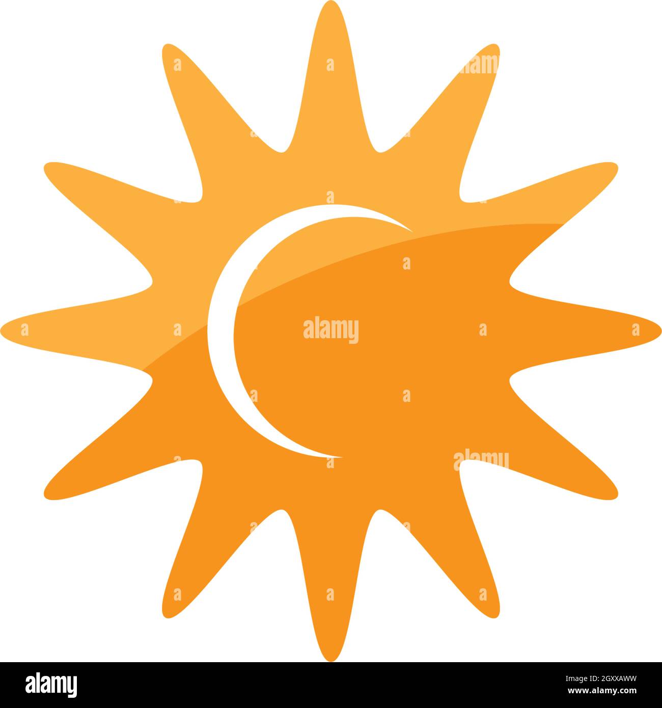 sun ilustration logo vector icon template Stock Vector Image & Art - Alamy