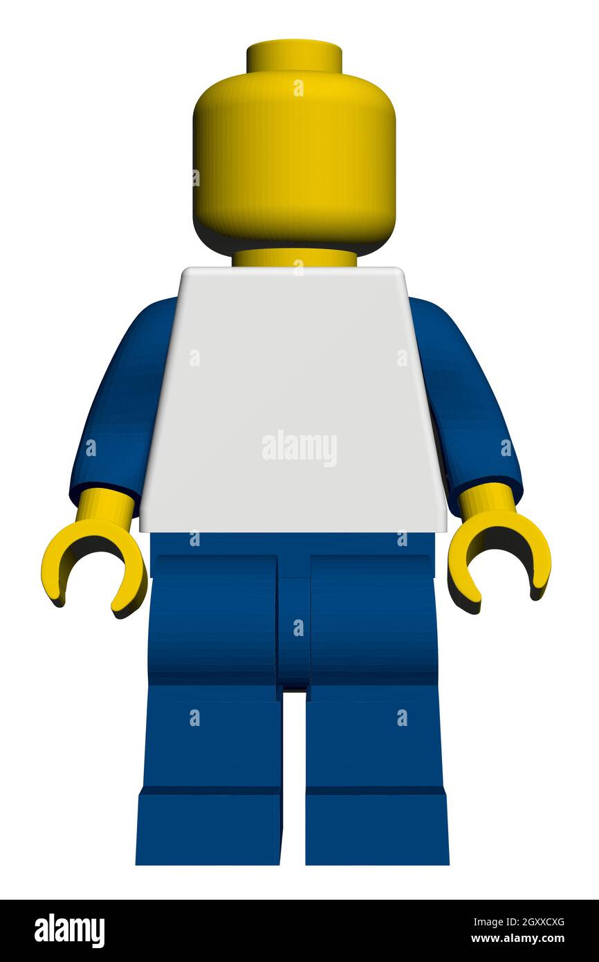 White lego man sale