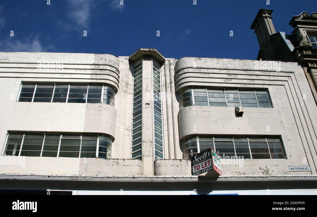Art Deco office Building, Whitefriargate, Kingston upon Hull, Yorkshire