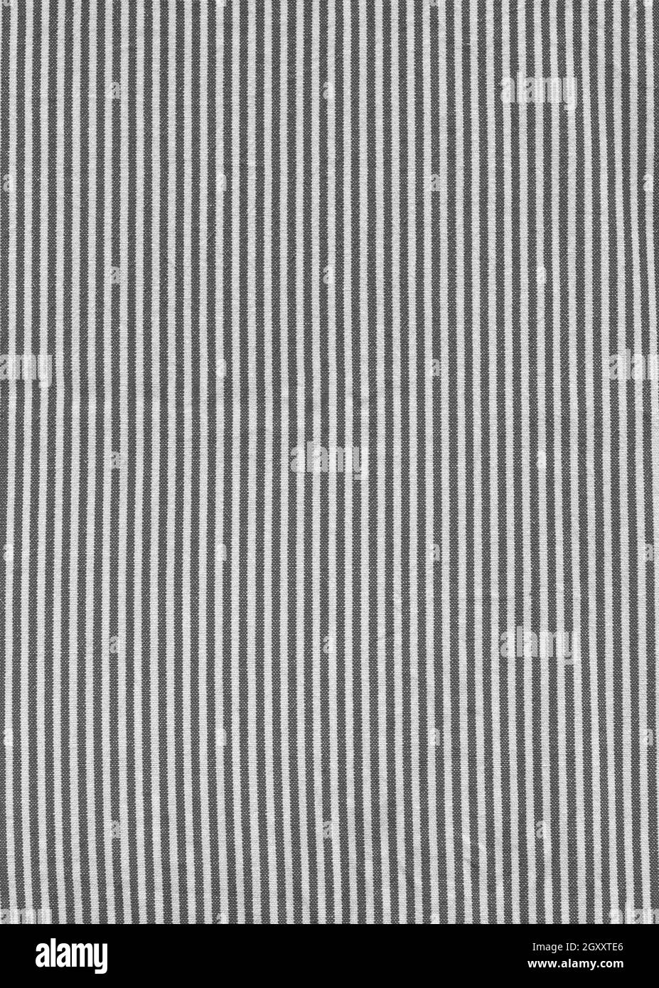 Black striped tablecloth background texture. Fabric wallpaper Stock