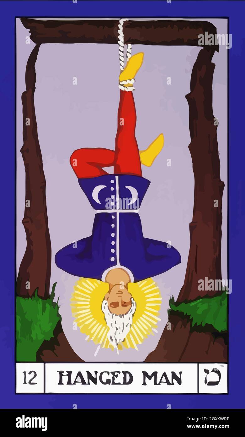 tarot fortune telling card illustration Stock Photo Alamy